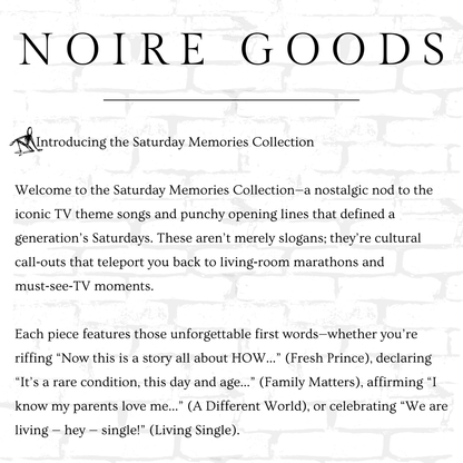 “We are living — hey — single!” Classic Pullover Hoodie – Saturday Memory Collection