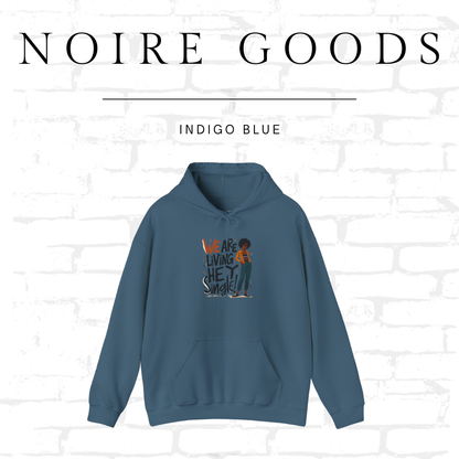 “We are living — hey — single!” Classic Pullover Hoodie – Saturday Memory Collection