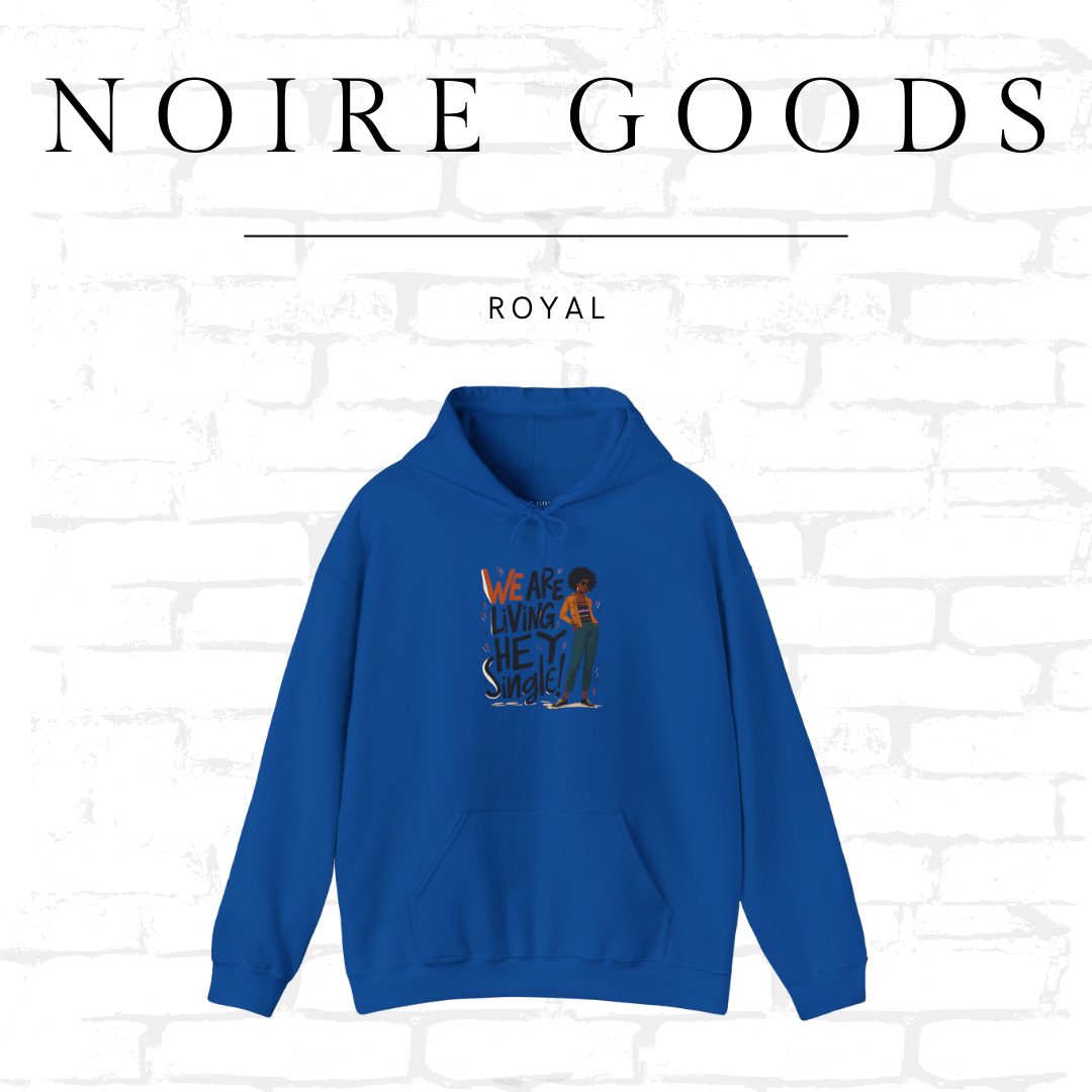 “We are living — hey — single!” Classic Pullover Hoodie – Saturday Memory Collection