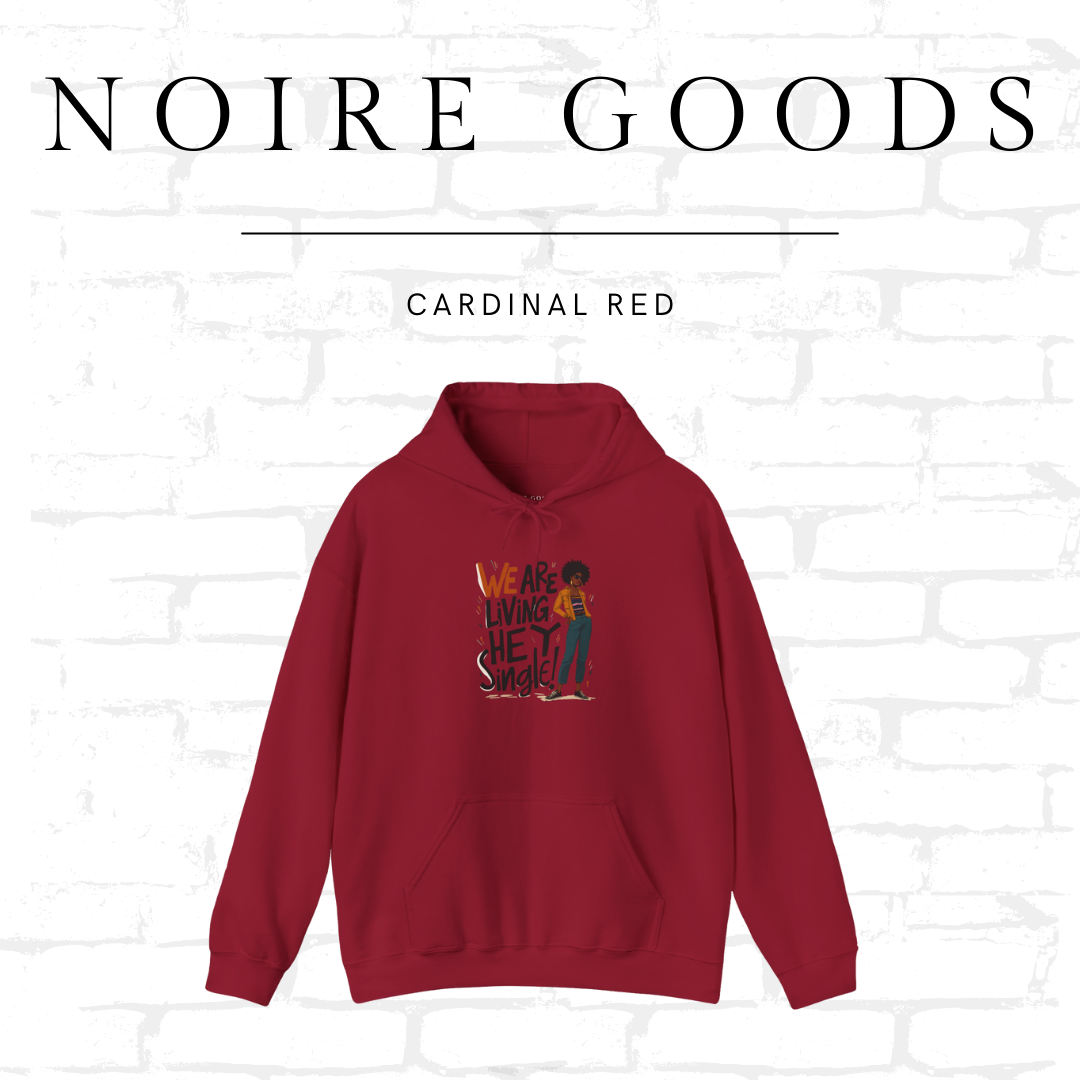 “We are living — hey — single!” Classic Pullover Hoodie – Saturday Memory Collection